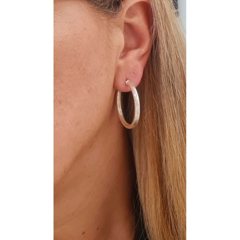 Silver Sweet Apple Hoop | Sweet Apple